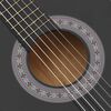 vidaXL Western Classical Cutaway Guitar with 6 Strings Black 38"
