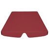 vidaXL Replacement Canopy for Garden Swing Wine Red 150/130x105/70 cm