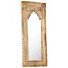 vidaXL Mirror 50x3x110 cm Solid Mango Wood