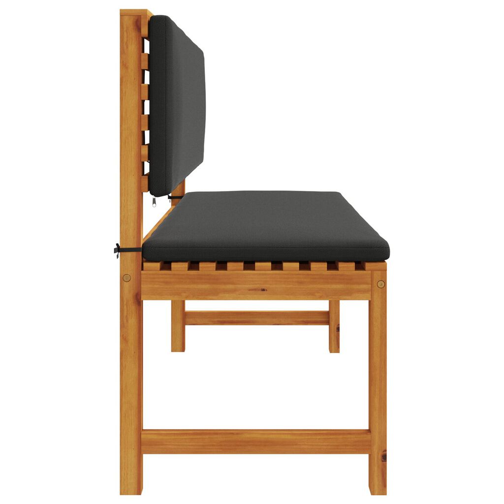 vidaXL Garden Bench Brown 100 x 50 x 91cm Solid Acacia wood