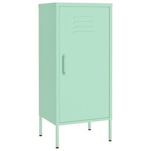 vidaXL Storage Cabinet Mint 42.5x35x101.5 cm Steel