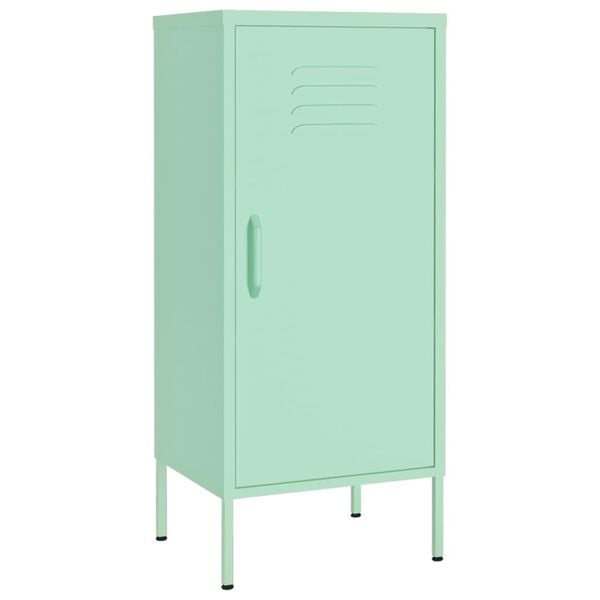 vidaXL Storage Cabinet Mint 42.5x35x101.5 cm Steel