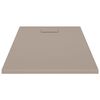 vidaXL Shower Base Tray SMC Brown 120x70 cm