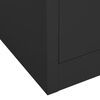 vidaXL Wardrobe Anthracite 80x50x180 cm Steel