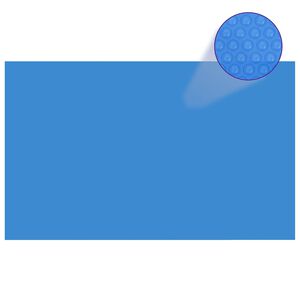 Rectangular Pool Cover 260 x 160 cm PE Blue