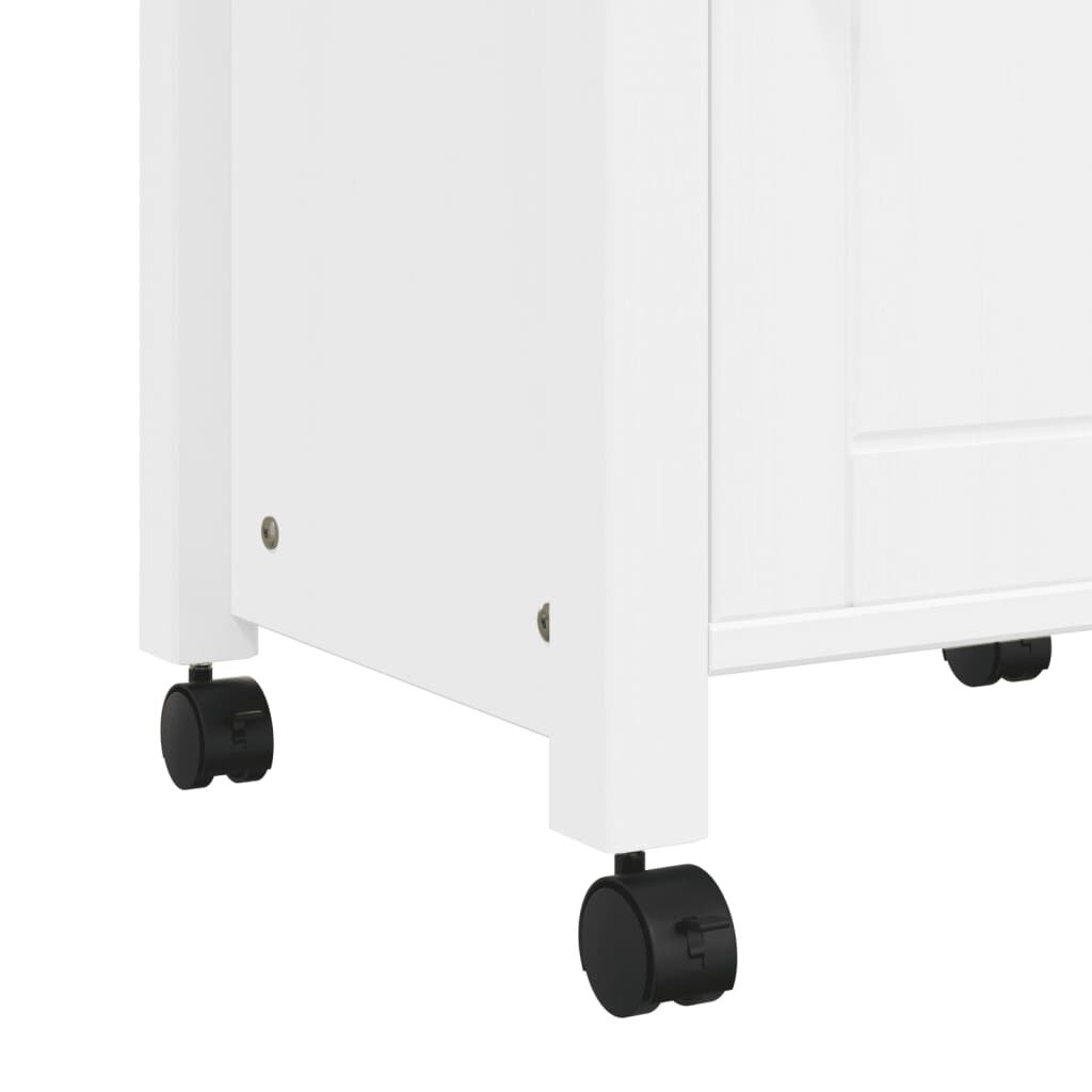 vidaXL Kitchen Trolley MONZA 48x40x90 cm Solid Wood Pine