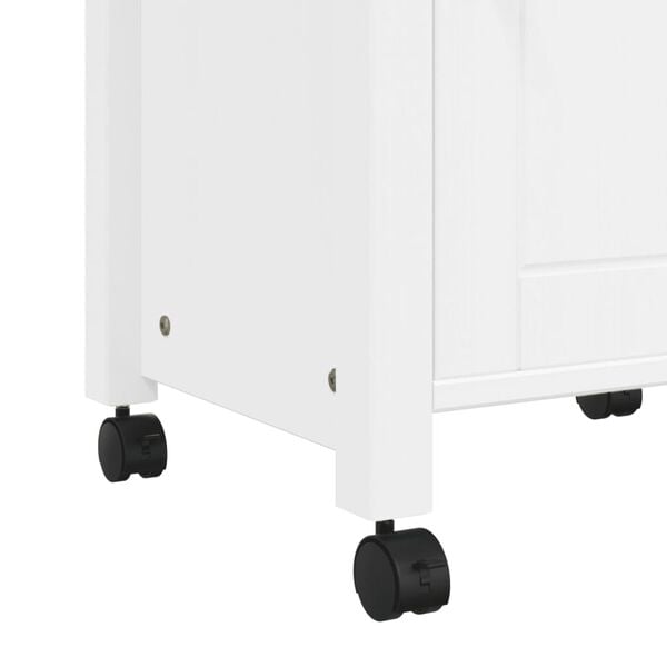 vidaXL Kitchen Trolley MONZA 48x40x90 cm Solid Wood Pine