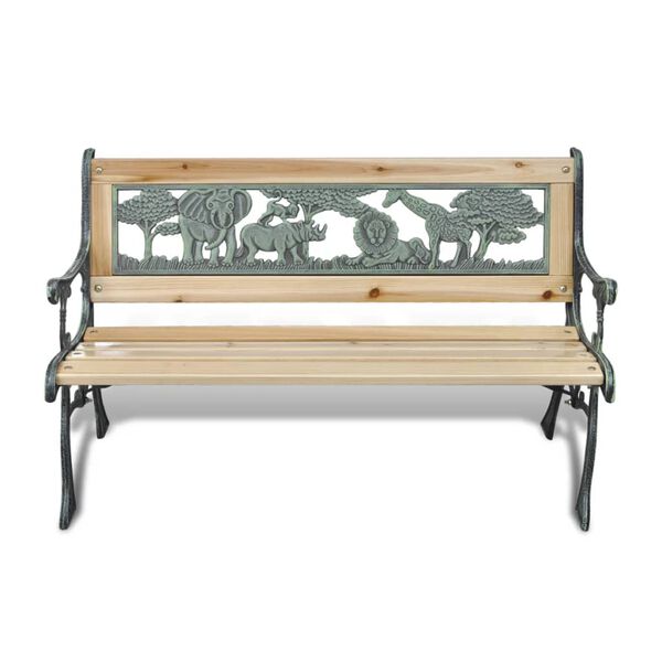 vidaXL Children Garden Bench 84 cm Wood