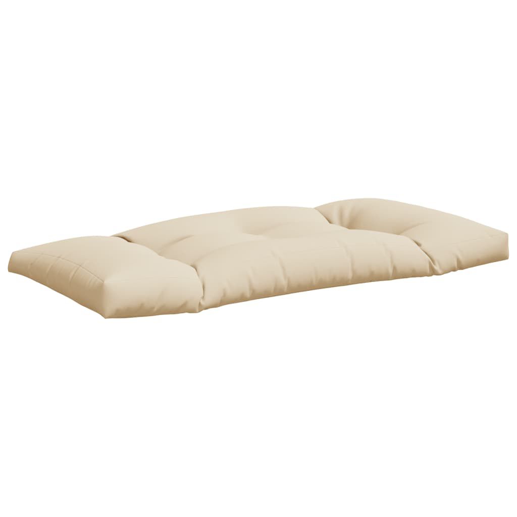 vidaXL Pallet Cushions 3 pcs Beige Fabric