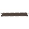 vidaXL 3-Seater Garden Bench with Cushion 150 cm Solid Eucalyptus Wood