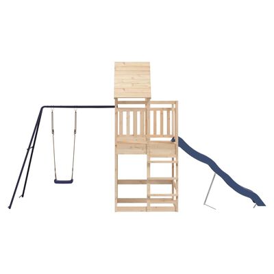 vidaXL Outdoor Playset Solid Wood Pine