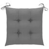 vidaXL Folding Garden Chairs 2 pcs with Cushions Bamboo