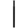 2 Telescopic Table Legs Black 710 mm-1100 mm