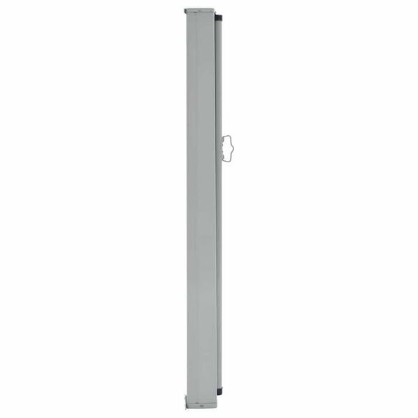 vidaXL Patio Retractable Side Awning 100 x 300 cm Black