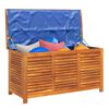 vidaXL Garden Storage Box with Louver 113x50x56 cm Solid Wood Acacia