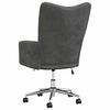 vidaXL Relaxing Chair Dark Grey Velvet