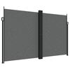 vidaXL Retractable Side Awning Anthracite 200x600 cm