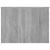 vidaXL Coffee Table Grey Sonoma 80x55.5x41.5 cm Engineered Wood
