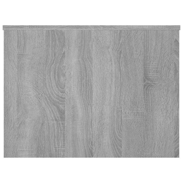 vidaXL Coffee Table Grey Sonoma 80x55.5x41.5 cm Engineered Wood