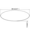 vidaXL Table Top Tempered Glass Round 400 mm