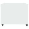 vidaXL Coffee Table High Gloss White 55x55x40 cm Engineered Wood