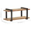 vidaXL TV Cabinet 90x40x40 cm Solid Reclaimed Wood