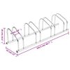 vidaXL Bike Rack for 4 Bikes Galvanised Steel