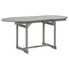 vidaXL 5 Piece Garden Dining Set Solid Wood Acacia
