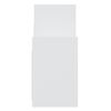 vidaXL Side Cabinet White 60x26x60 cm Engineered Wood