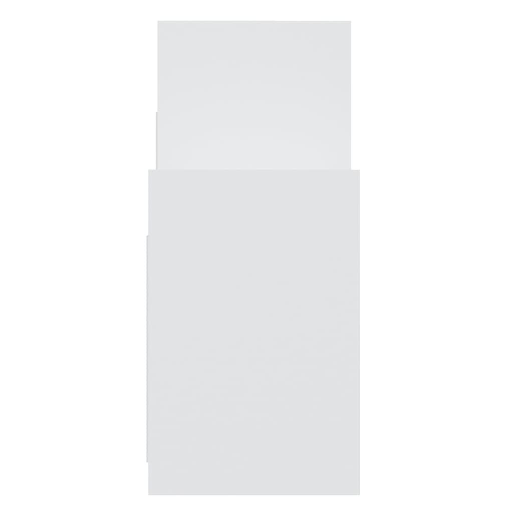 vidaXL Side Cabinet White 60x26x60 cm Engineered Wood