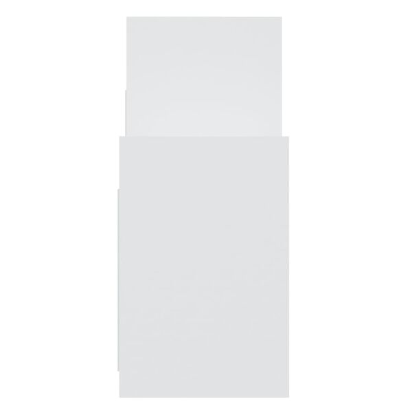 vidaXL Side Cabinet White 60x26x60 cm Engineered Wood