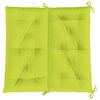 vidaXL Garden Bench Cushion Bright Green 100x(50+50)x7cm Oxford Fabric