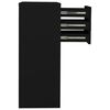 vidaXL Office Cabinet Black 90x40x102 cm Steel