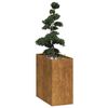vidaXL Planter Rusty 40x80x80 cm Weathering Steel