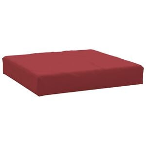 vidaXL Pallet Cushion Wine Red Oxford Fabric