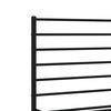 vidaXL Metal Bed Frame without Mattress with Footboard Black 150x200cm