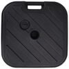 vidaXL Umbrella Base Sand/Water Filled 24 L Black
