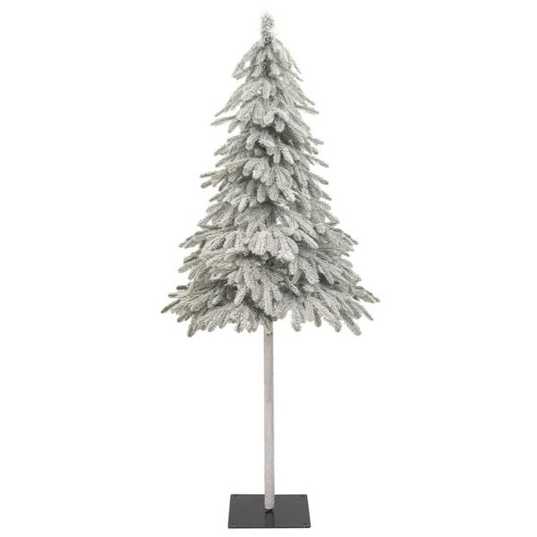 vidaXL Artificial Christmas Tree 300 LEDs & Flocked Snow 180 cm