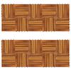 vidaXL Decking Tiles Vertical Pattern 30 x 30 cm Acacia Set of 20