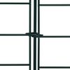 vidaXL Arched Garden Fence Set 77.5x78.5 cm Green