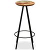 vidaXL Bar Set 3 Pieces Solid Acacia and Reclaimed Wood
