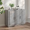 vidaXL Sideboard Grey Sonoma 92x35x75 cm Engineered Wood