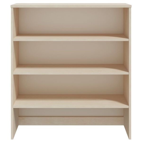vidaXL Top for Highboard HAMAR Honey Brown 90x30x100cm Solid Wood Pine