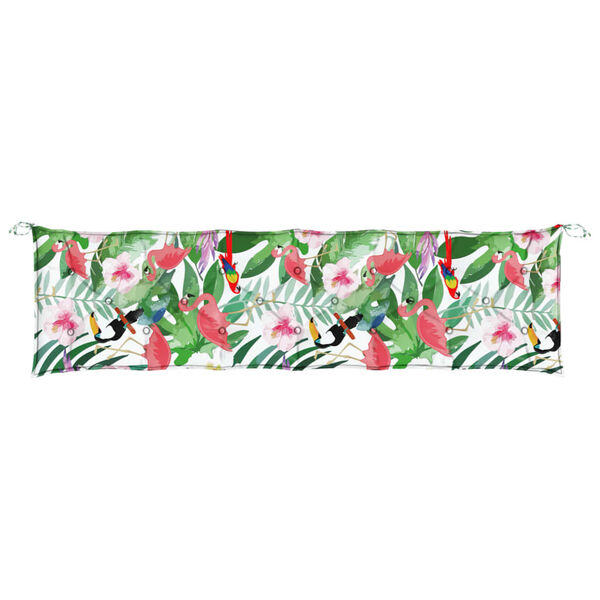 vidaXL Garden Bench Cushion Multicolour 200x50x7 cm Fabric