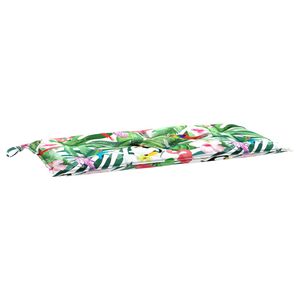 vidaXL Garden Bench Cushion Multicolour 100x50x7 cm Oxford Fabric