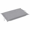 vidaXL Garden Sun Lounger with Cushion Solid Wood Acacia