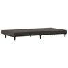 vidaXL 2-Seater Sofa Bed Dark Grey Velvet