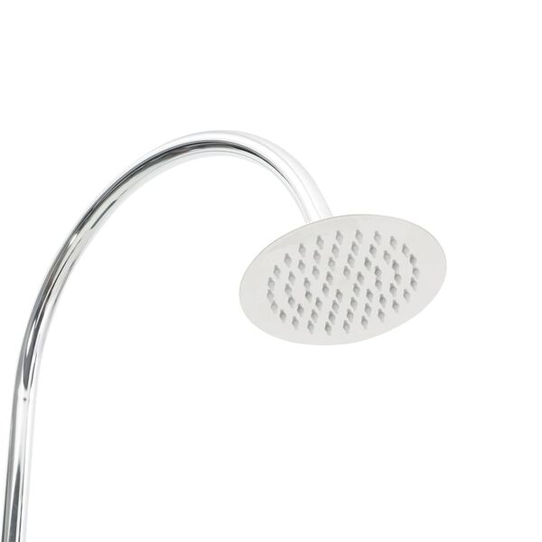 vidaXL Garden Shower Anthracite Wood
