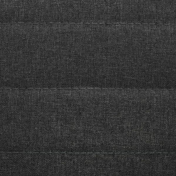 vidaXL Dining Chairs 4 pcs Dark Gray Fabric