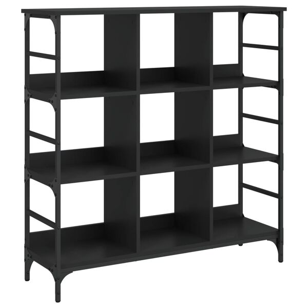 vidaXL Sideboard Black 102x32x103.5 cm Engineered Wood